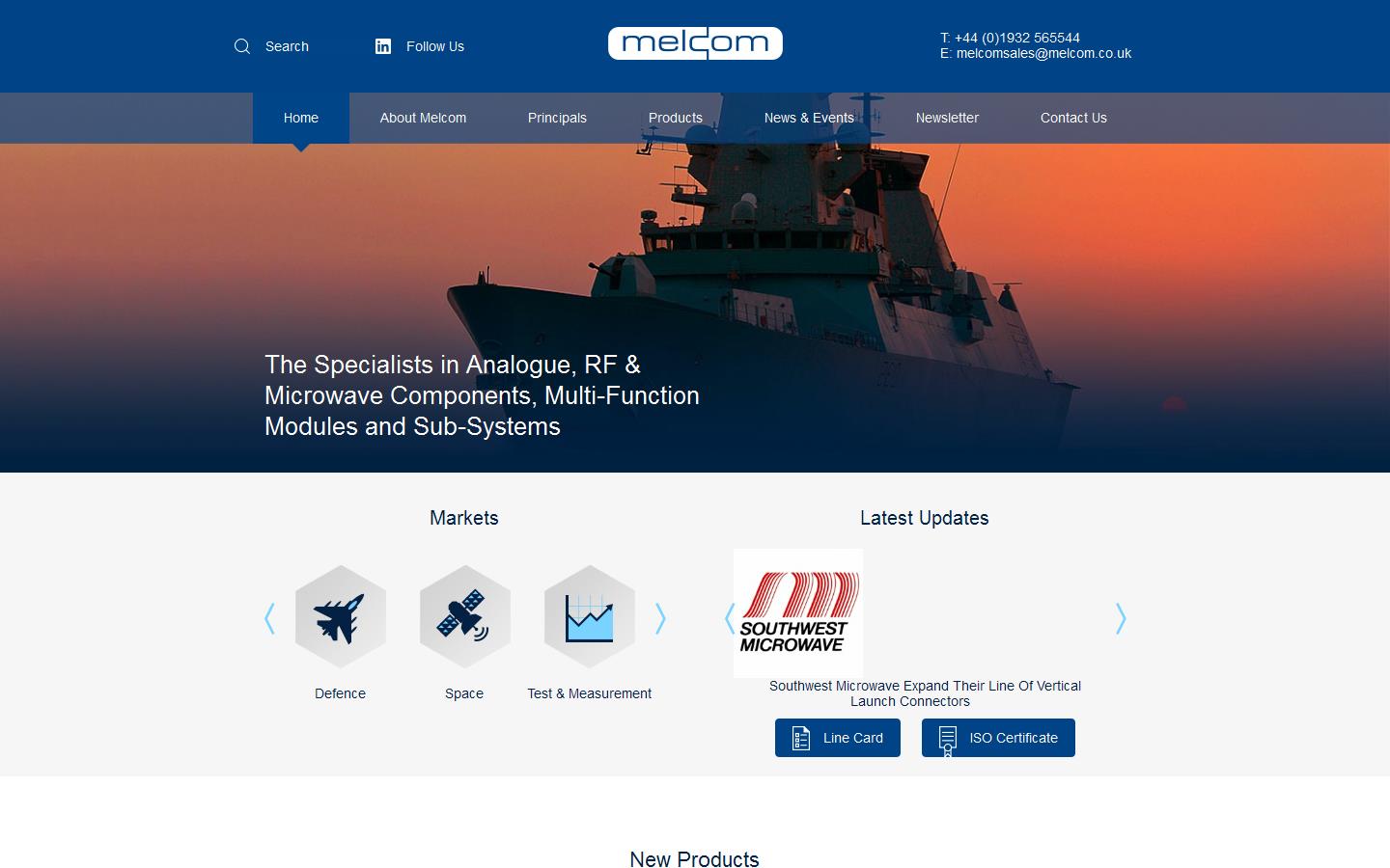 Melcom Electronics Ltd Website