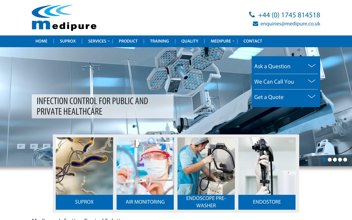 Medipure Website