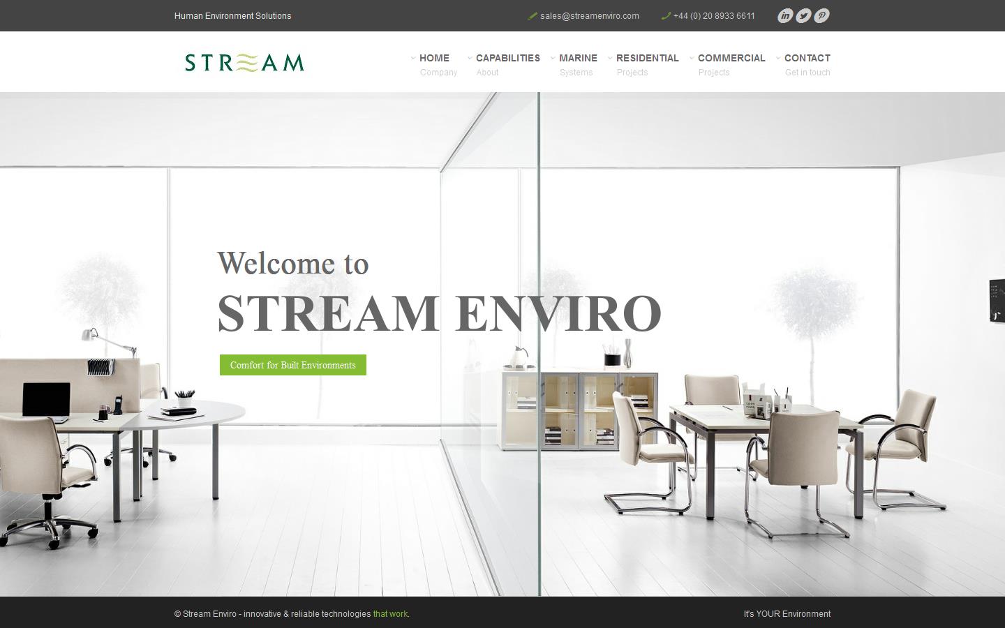 Stream Environmental Website