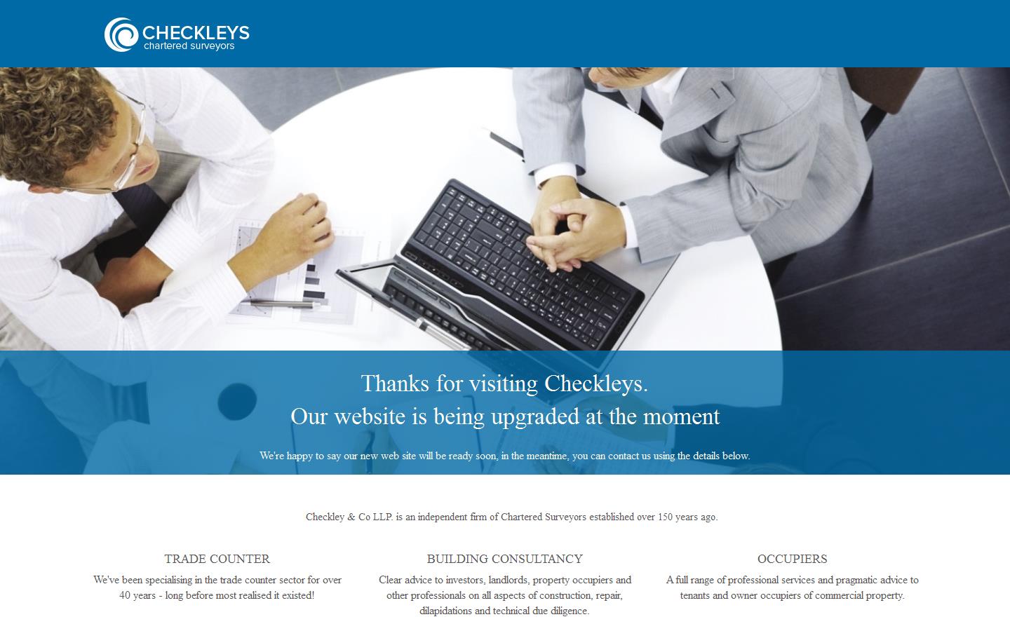 Checkley & Co LLP Website