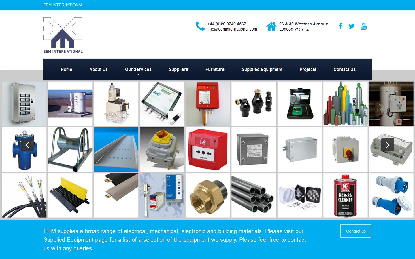 E E M Services Website