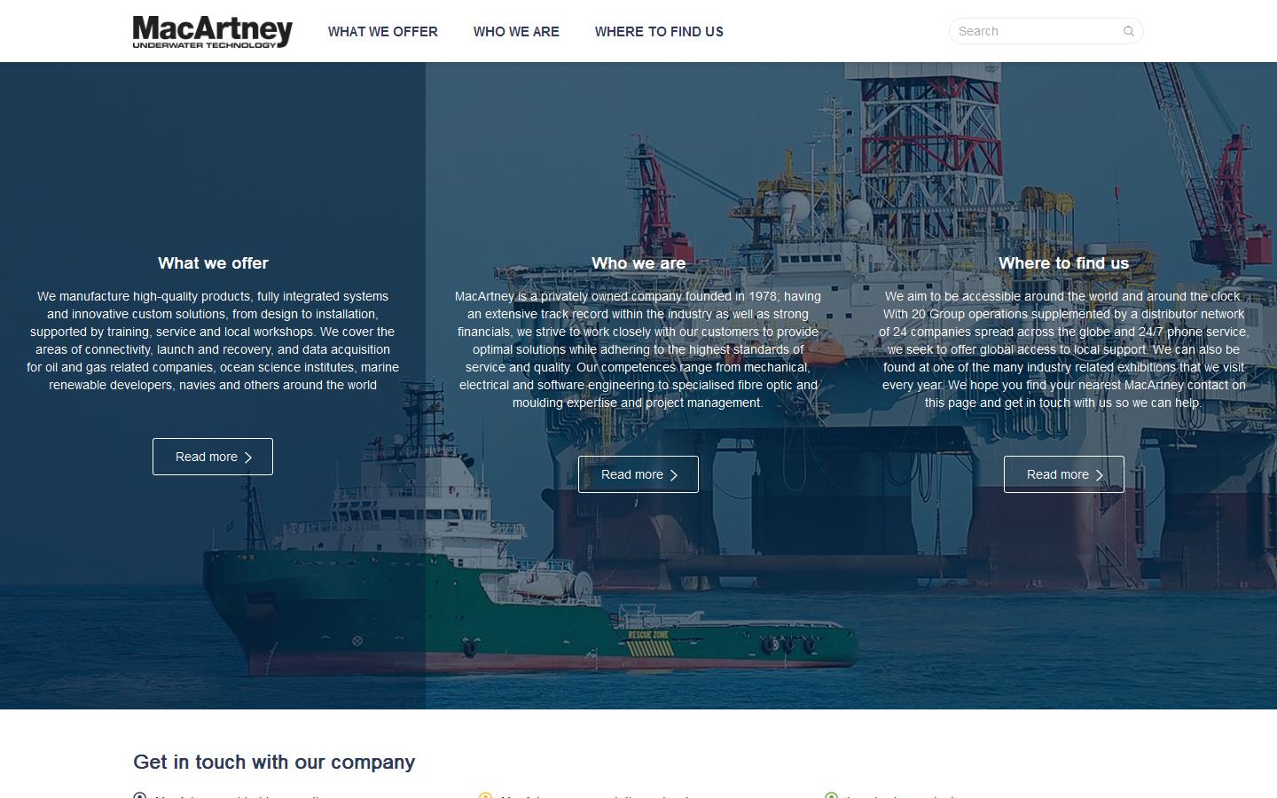 Macartney Website
