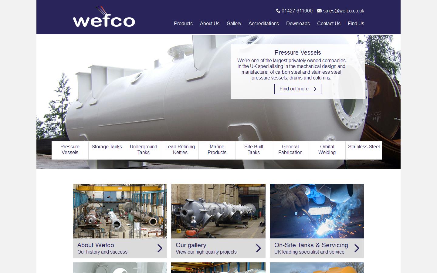 Wefco Website