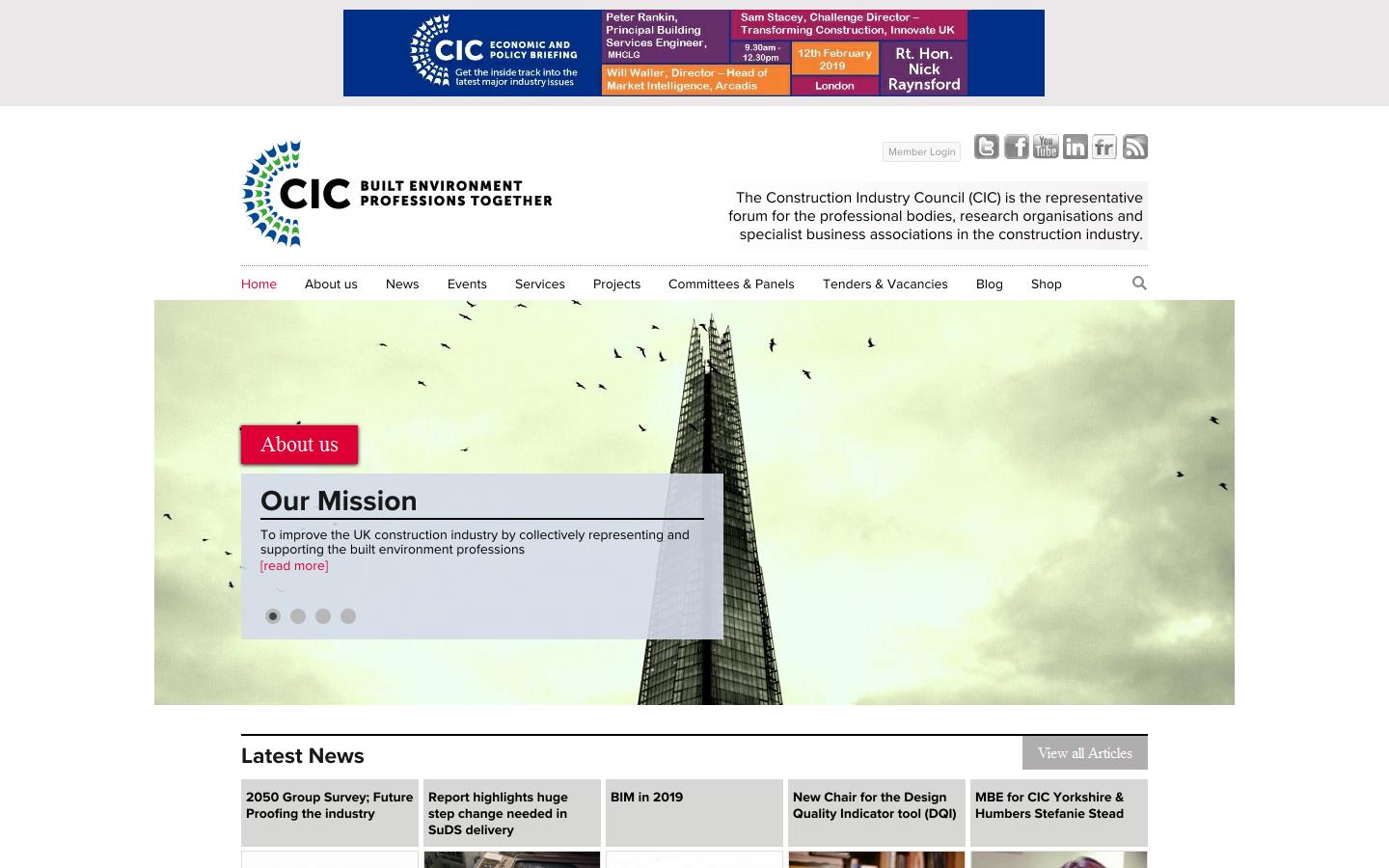 Construction Industry Council Website