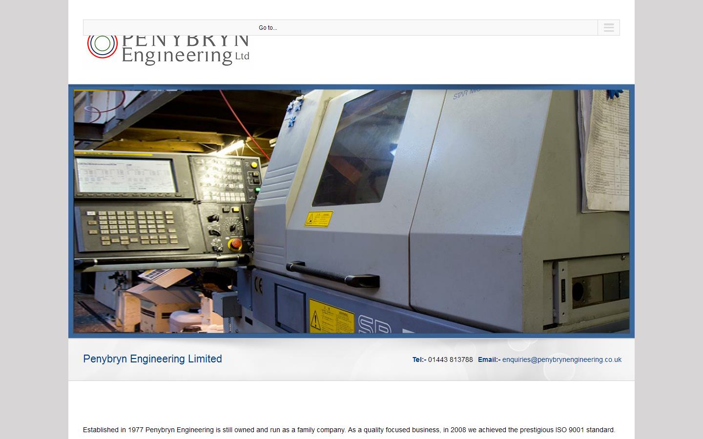 Penybryn Engineering Ltd Website