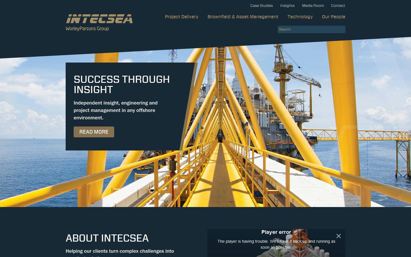 Intec Sea UK Ltd Website