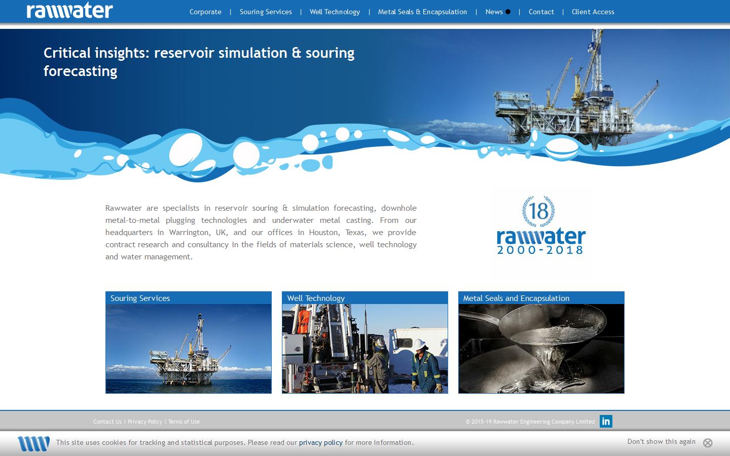 Rawwater Website