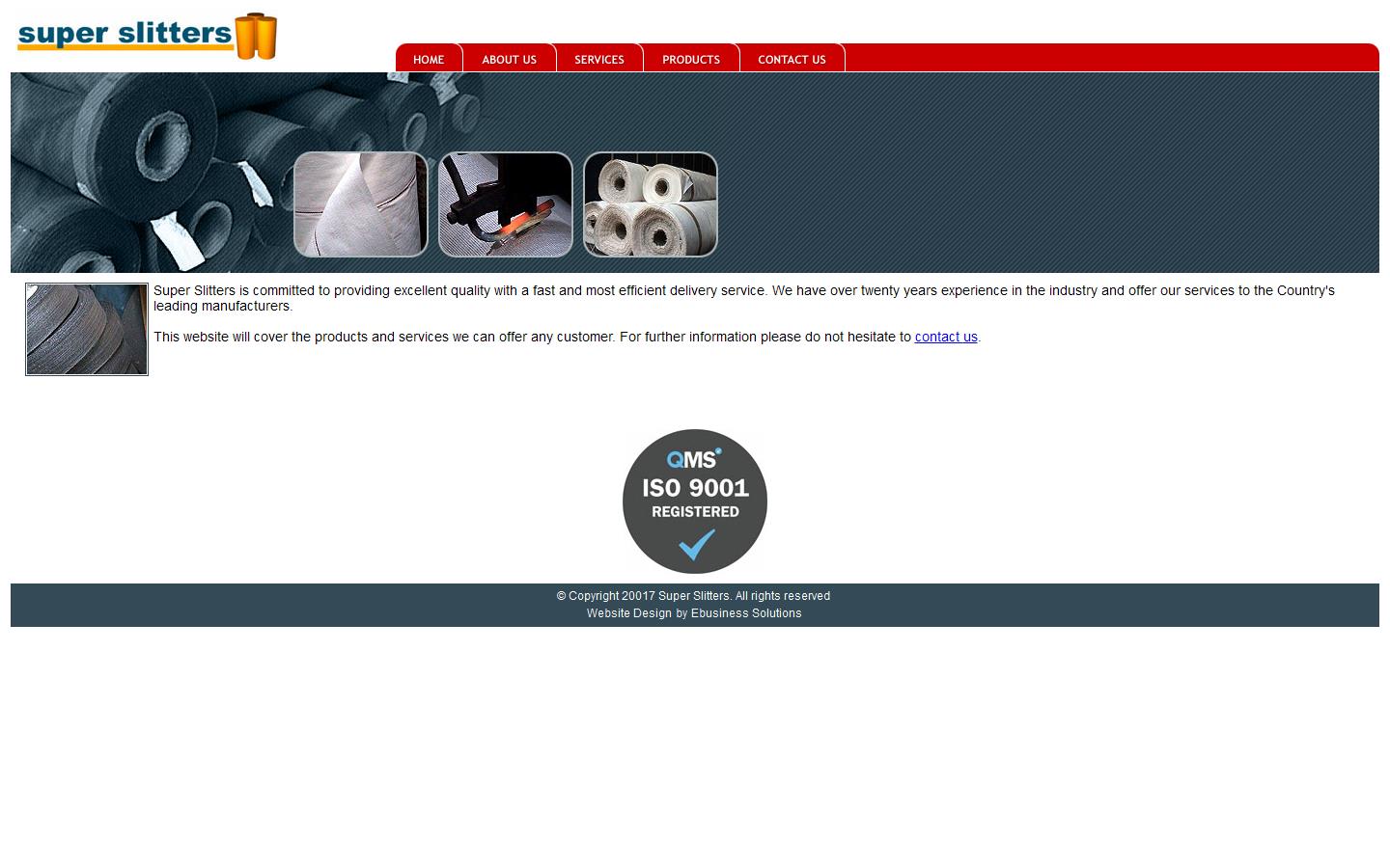 Super Slitters Website