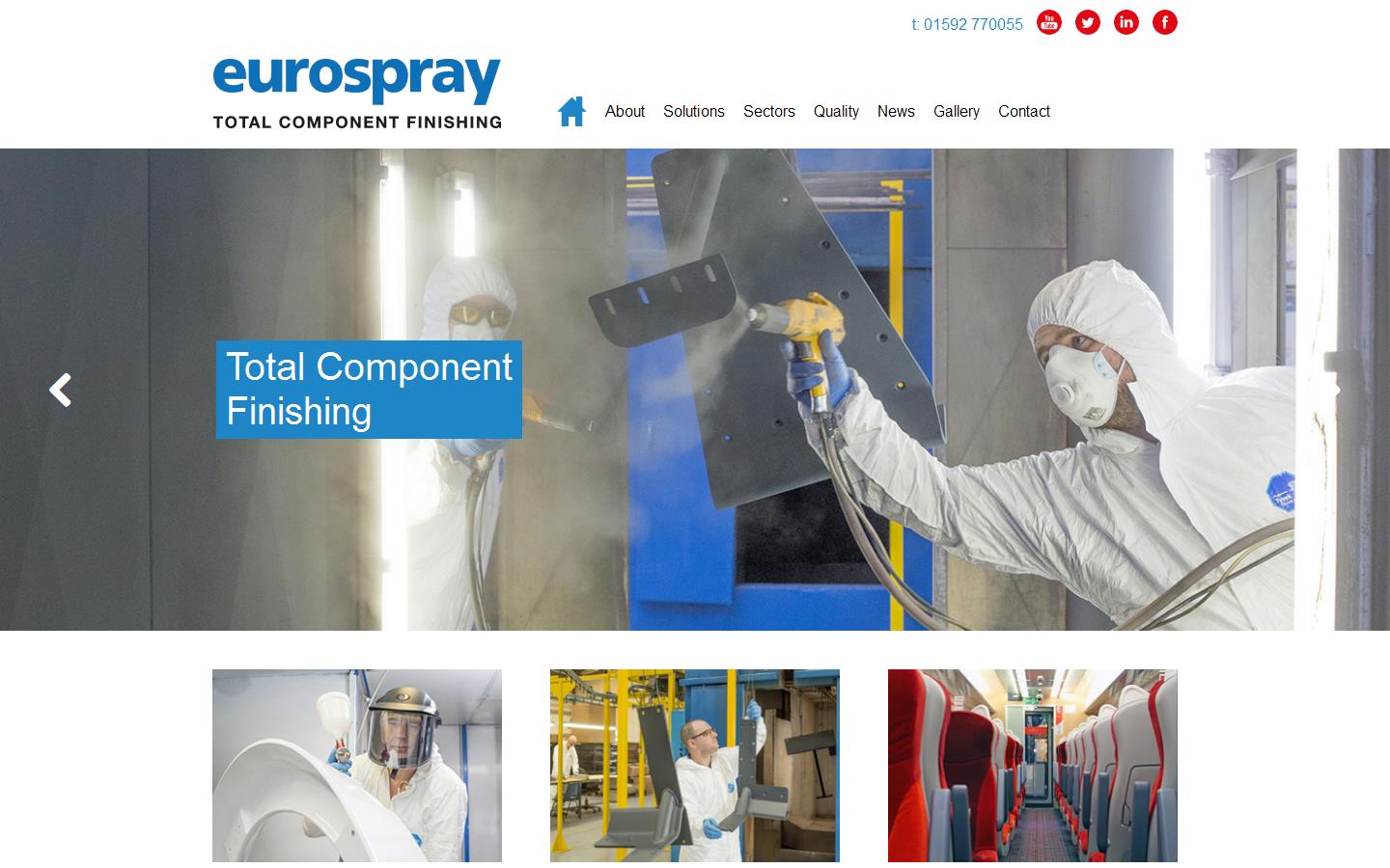 Eurospray Website