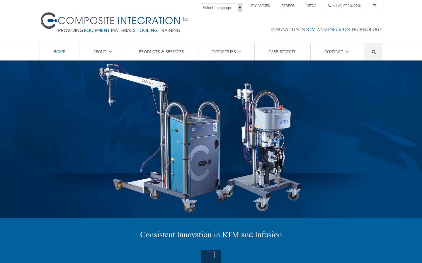 Composite Integration Ltd Website