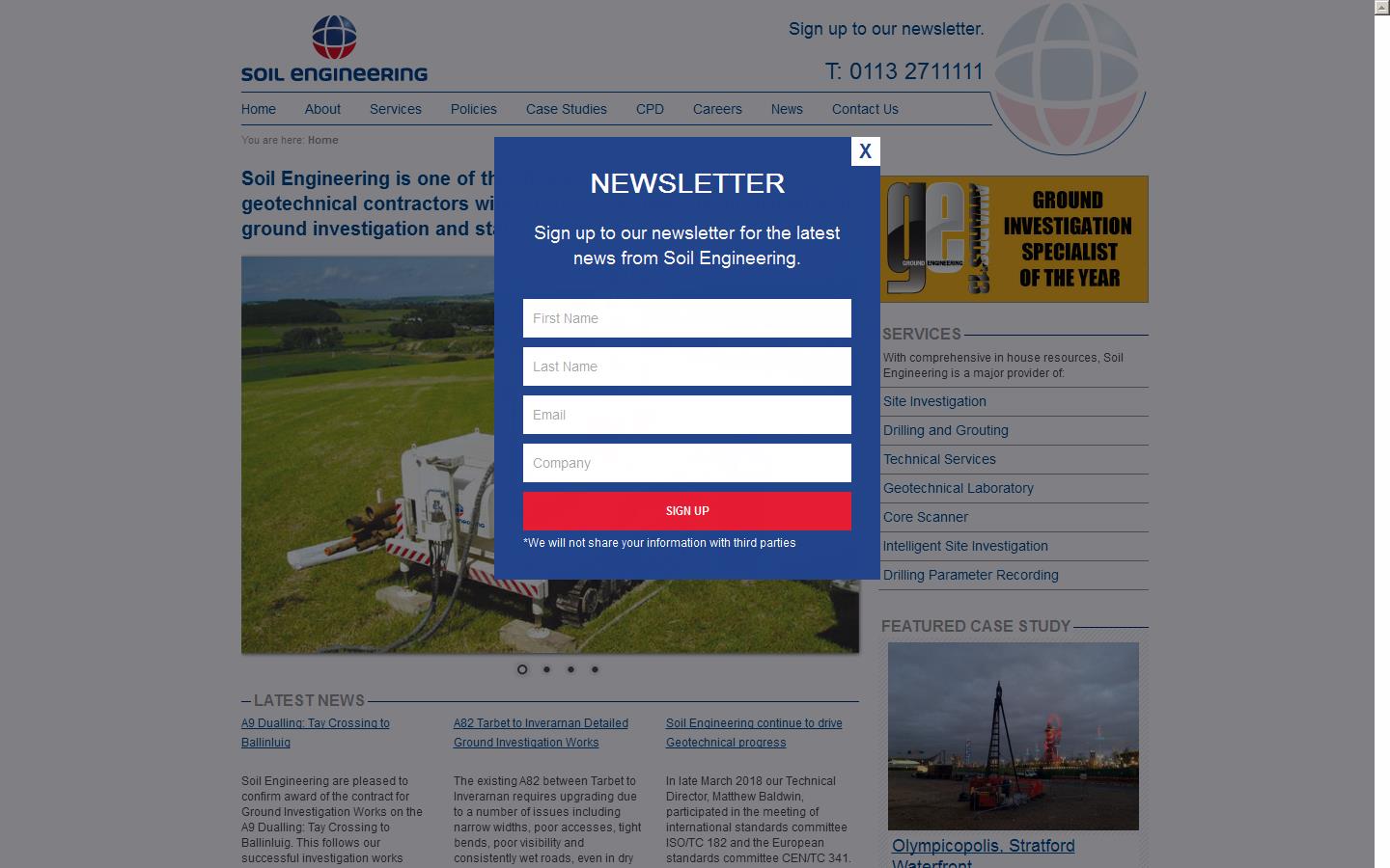 Soil Engineering Website