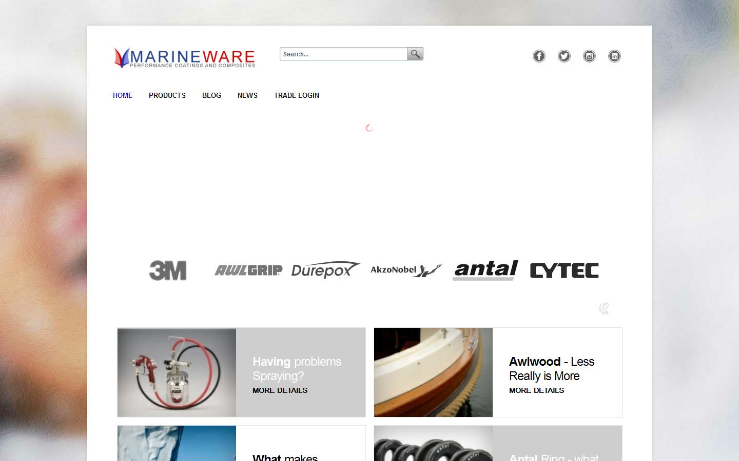 Marineware Website