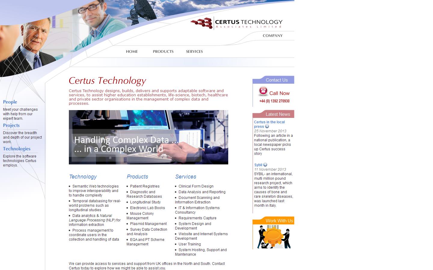 Certus Technology Associates Ltd Website
