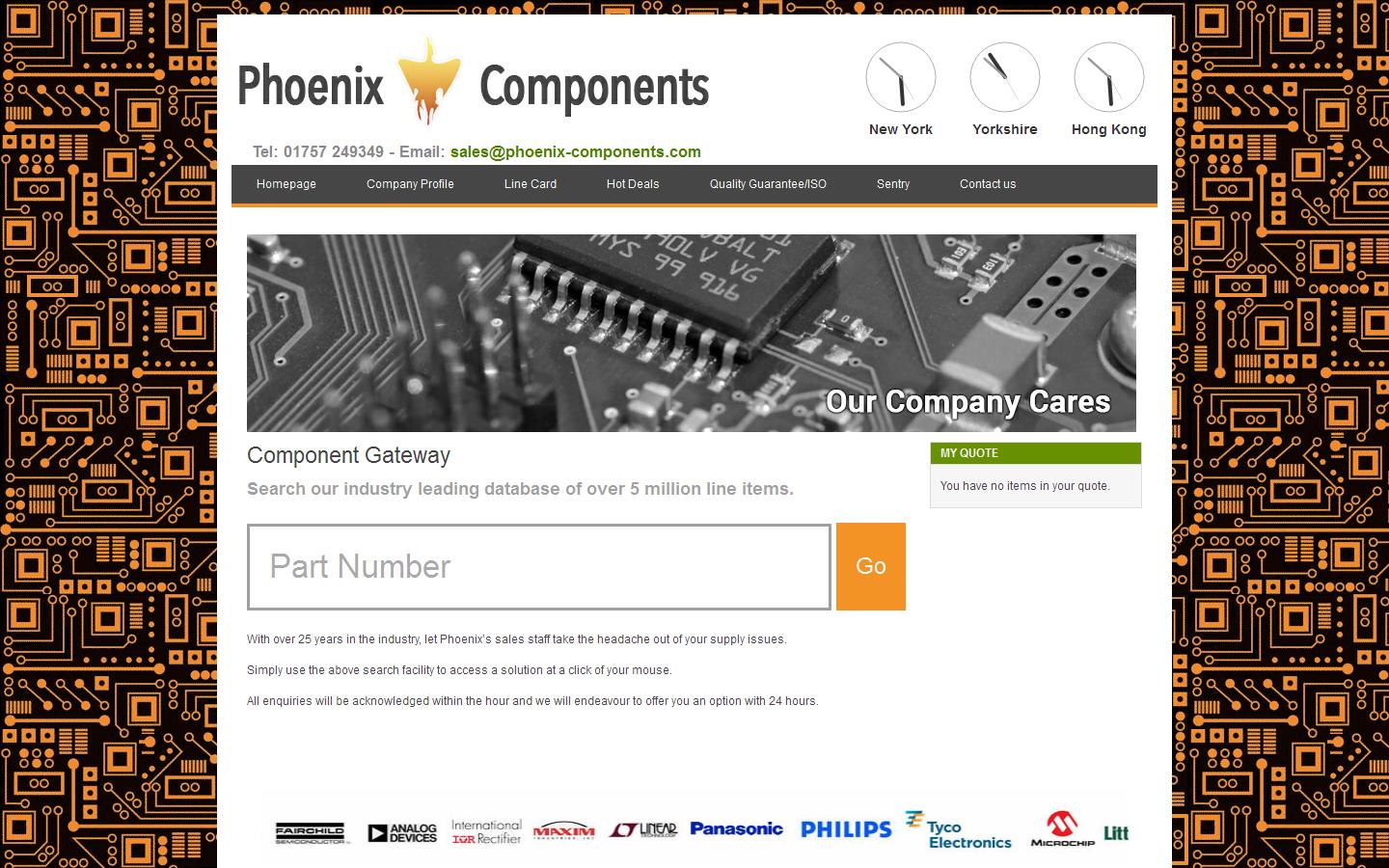Phoenix Components Website