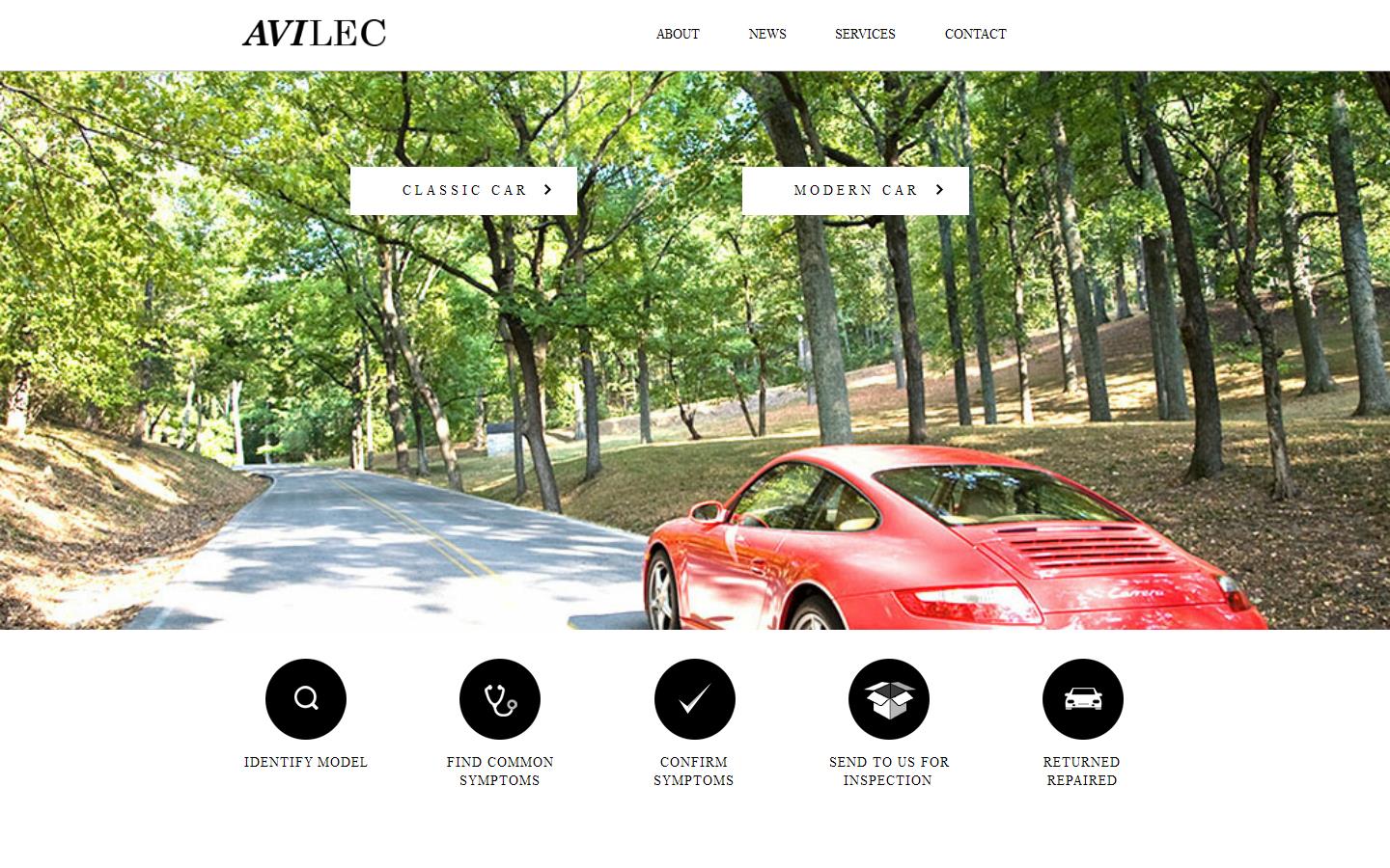 Avilec Ltd Website