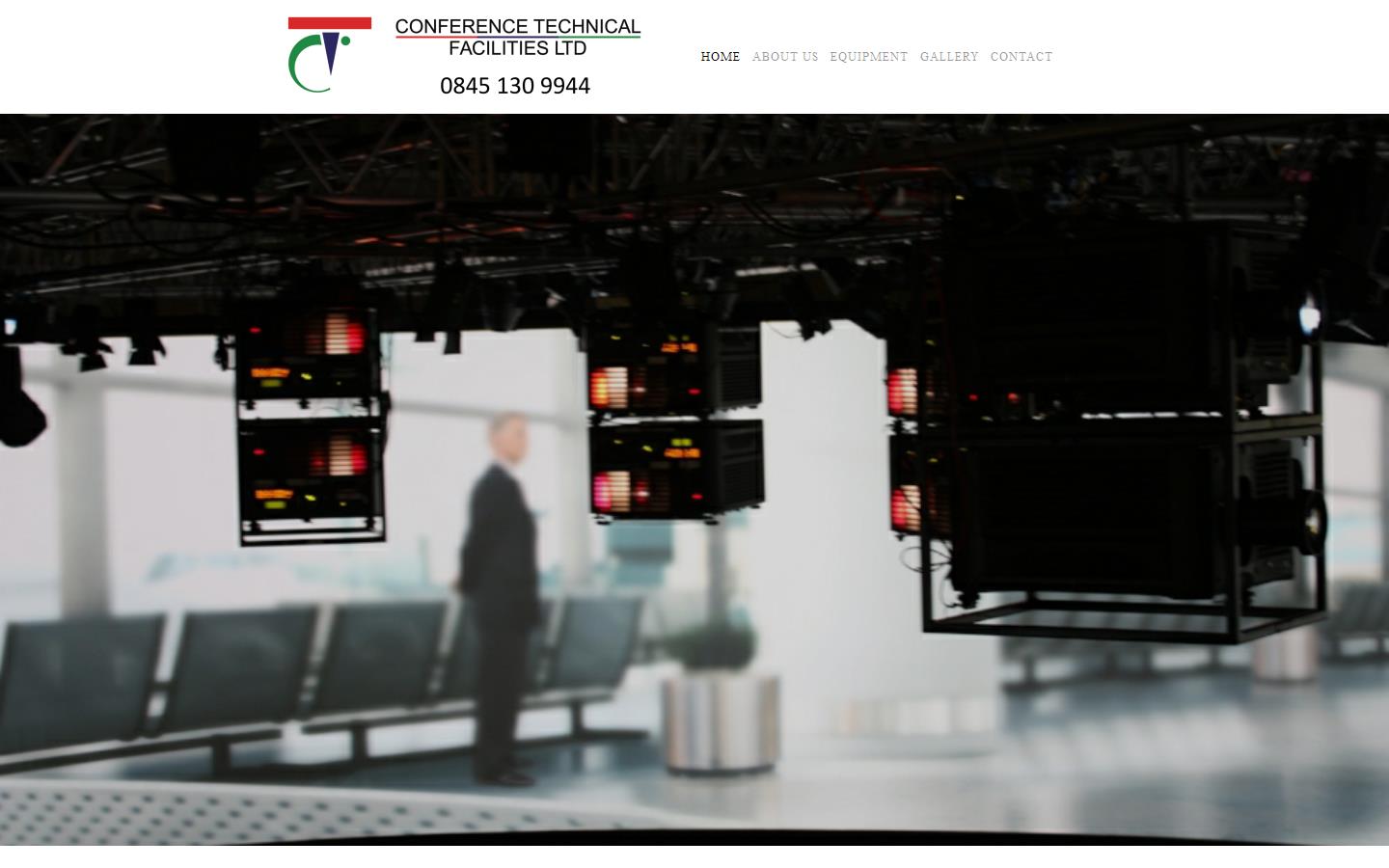 Conference Technical Facilities Ltd Website