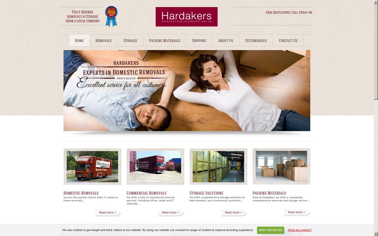 Hardaker Removal & Storage Website
