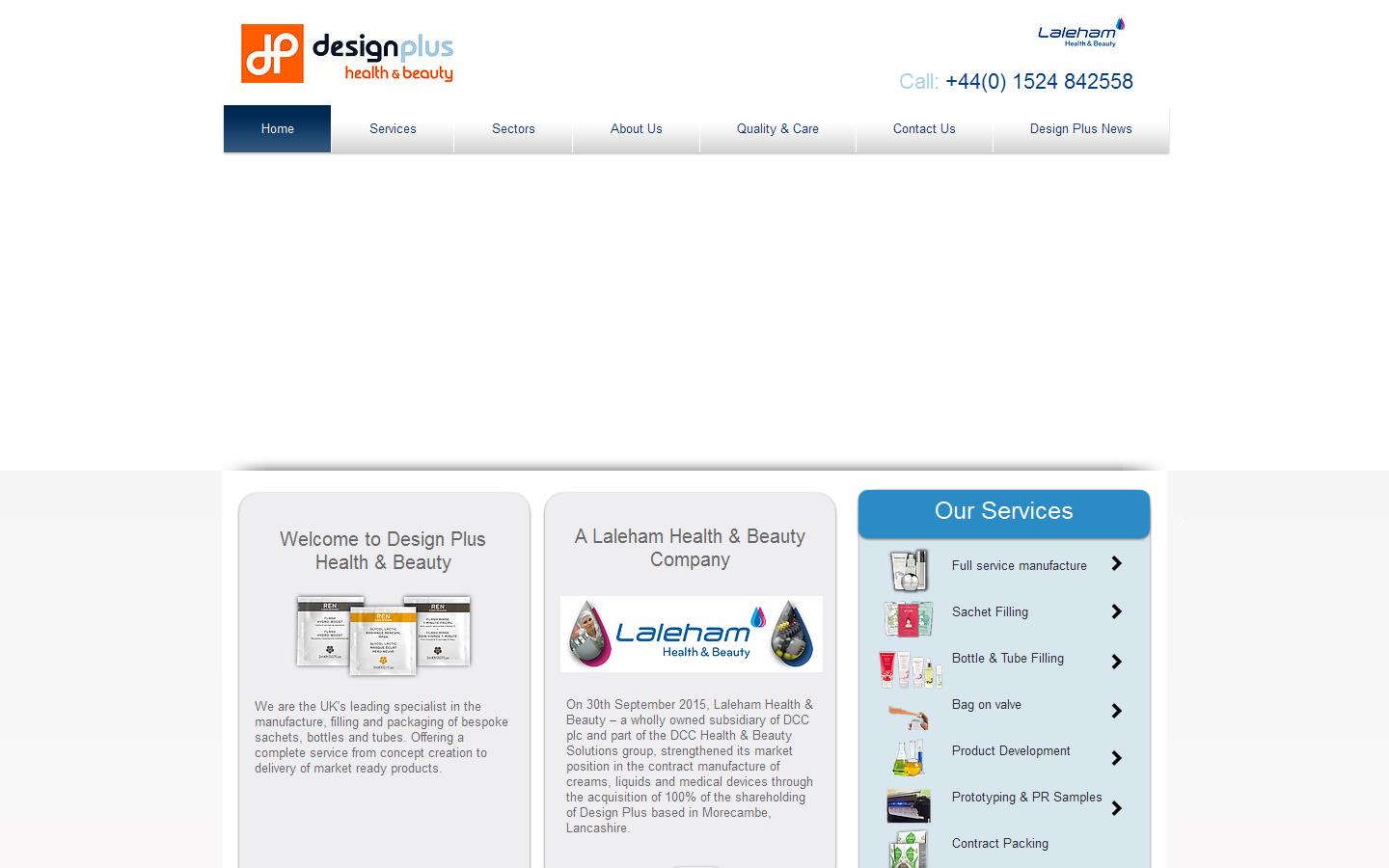 Design Plus Packaging Ltd Website
