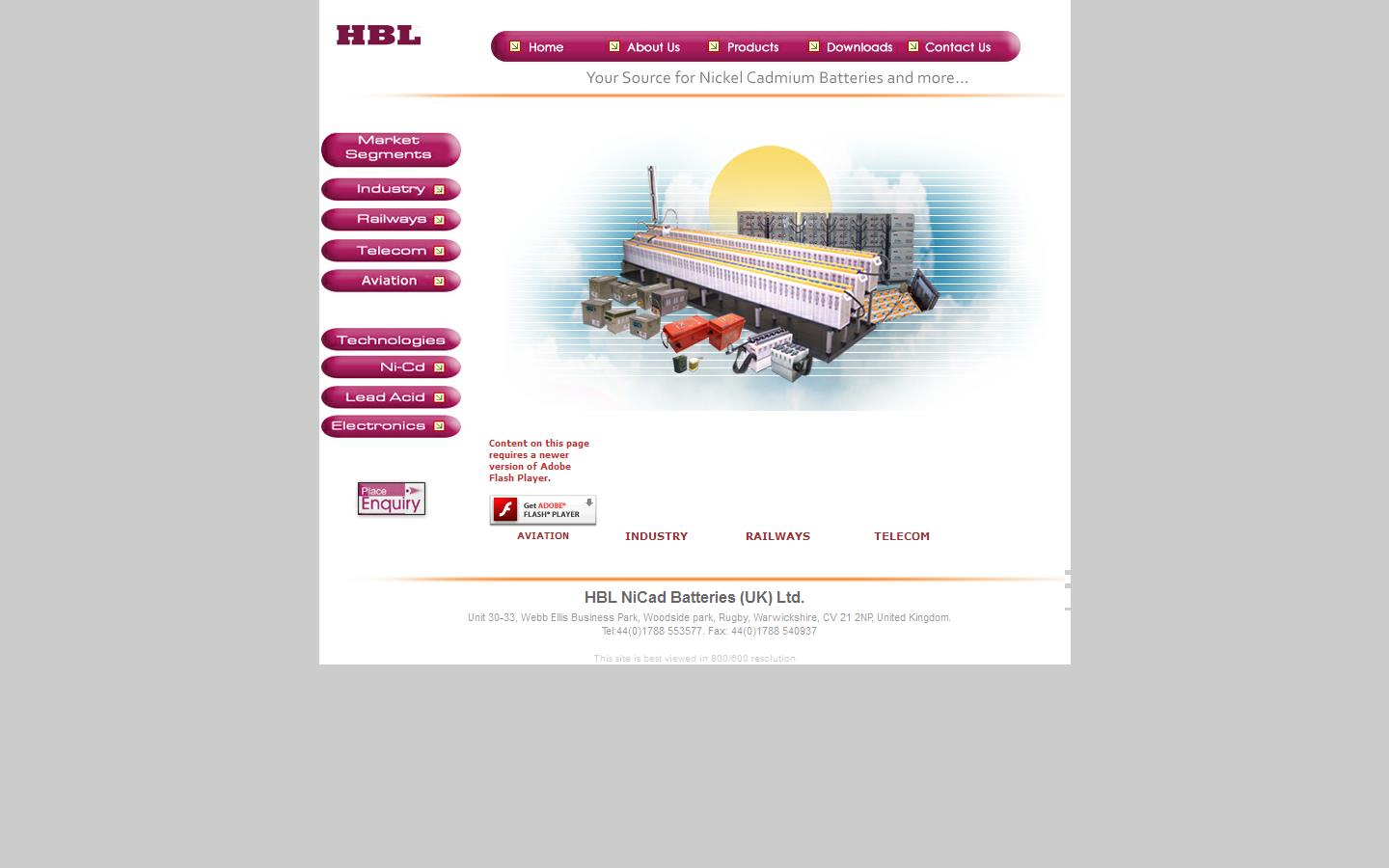 H B L Website