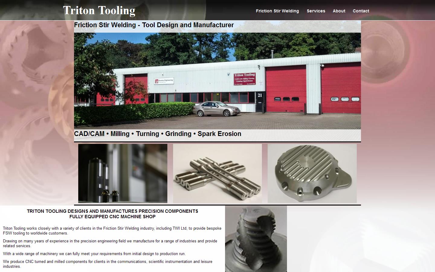 Triton Tooling Ltd Website
