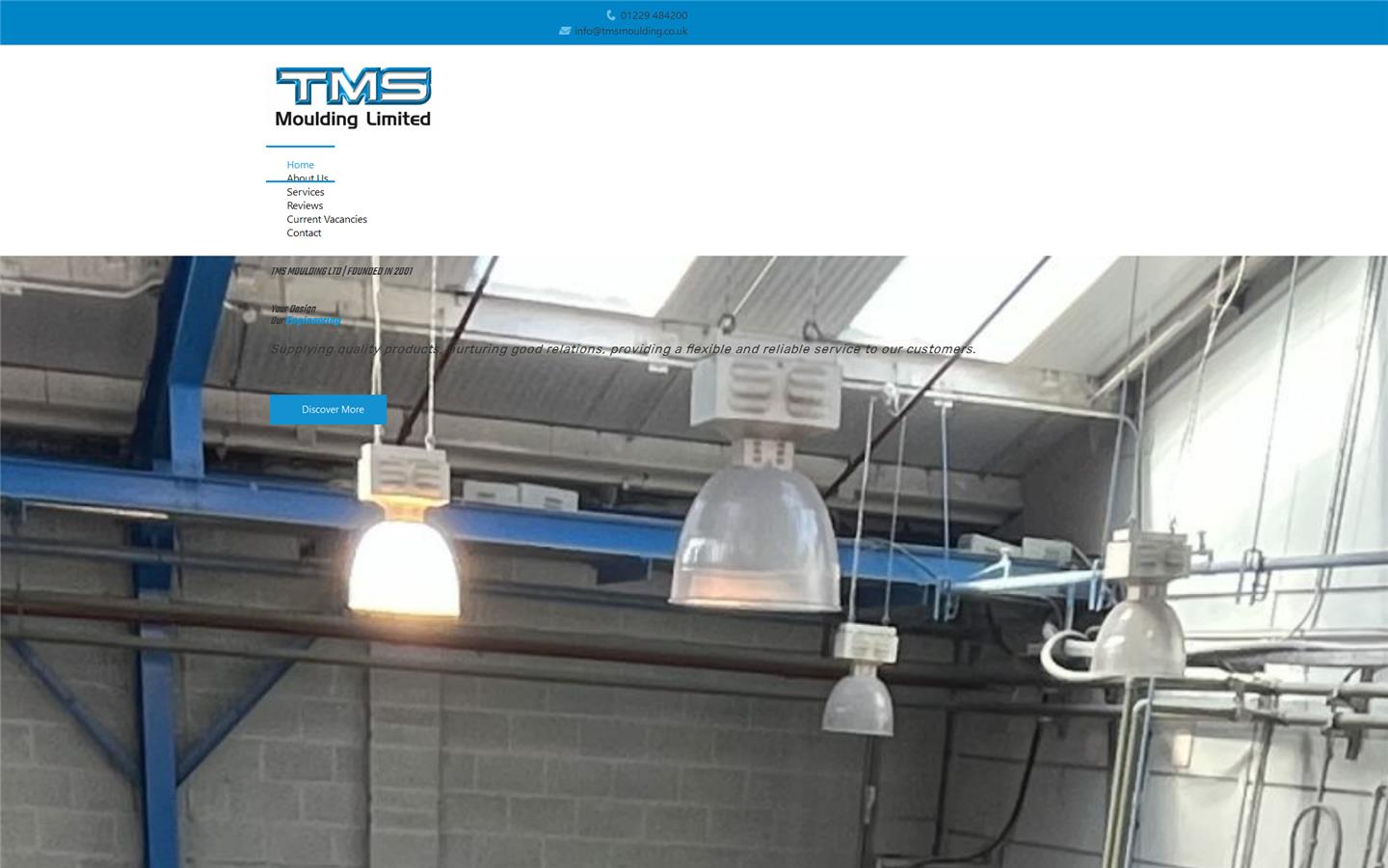 T M S Moulding Ltd Website