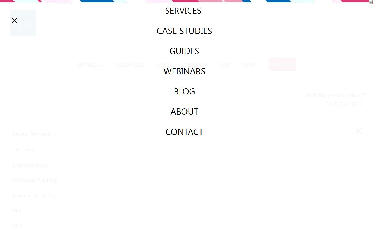 Coast Digital Website