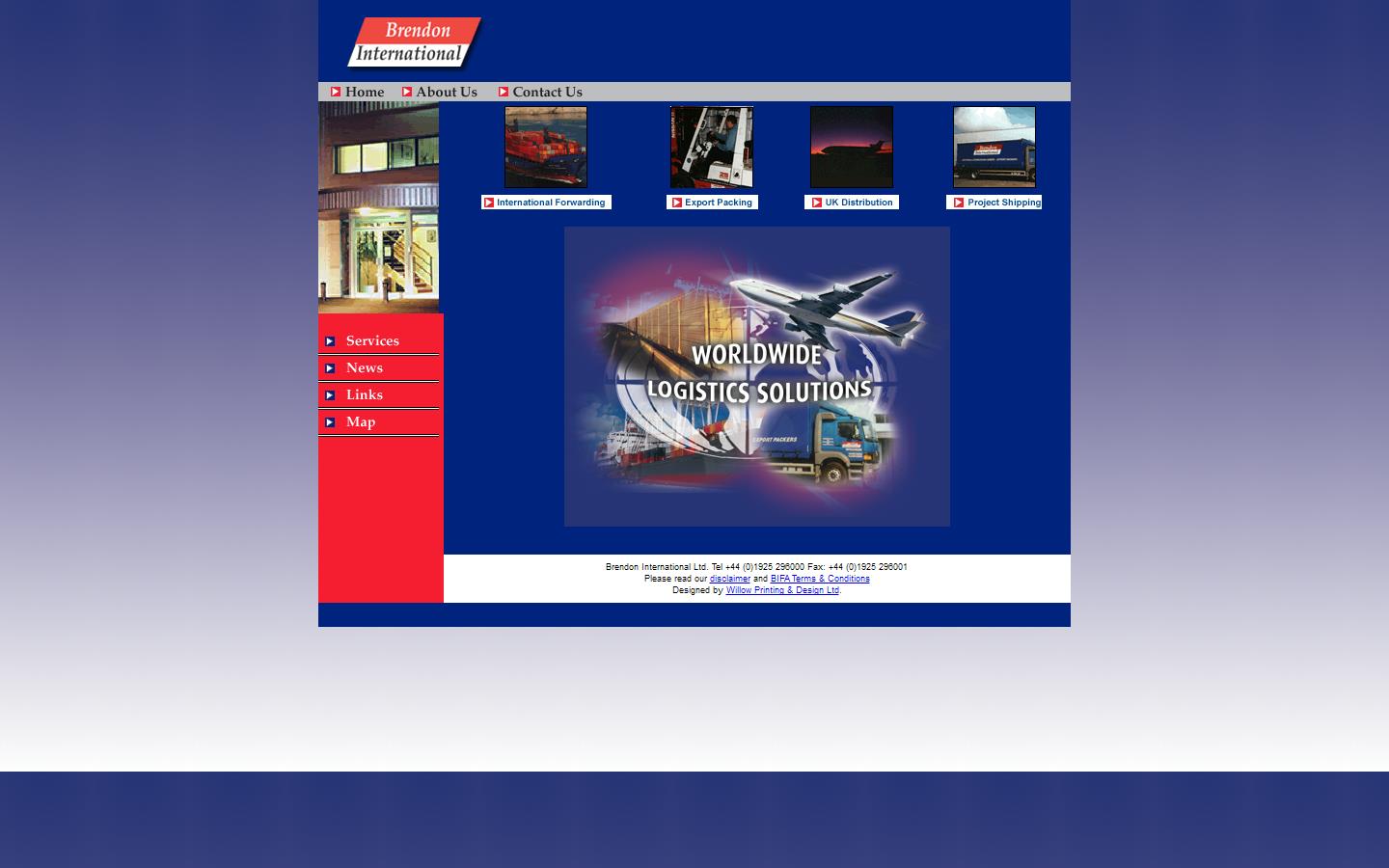 Brendon International Ltd Website