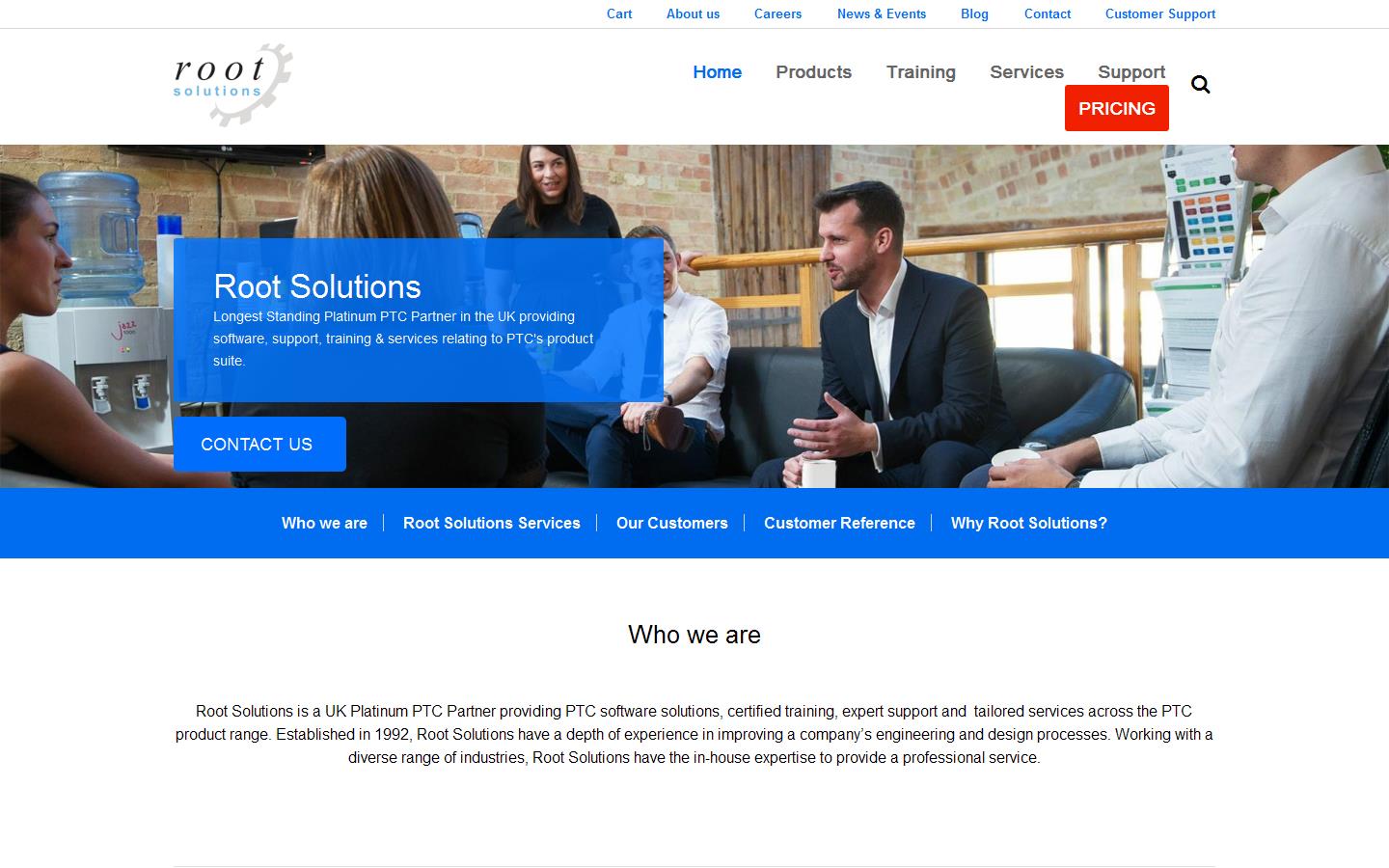 Root Solutions Website