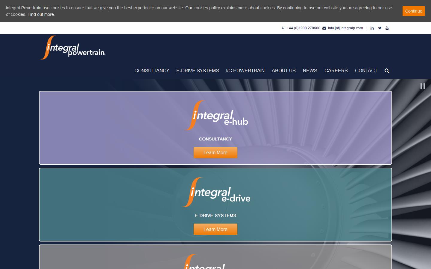 Integral Powertrain Ltd Website