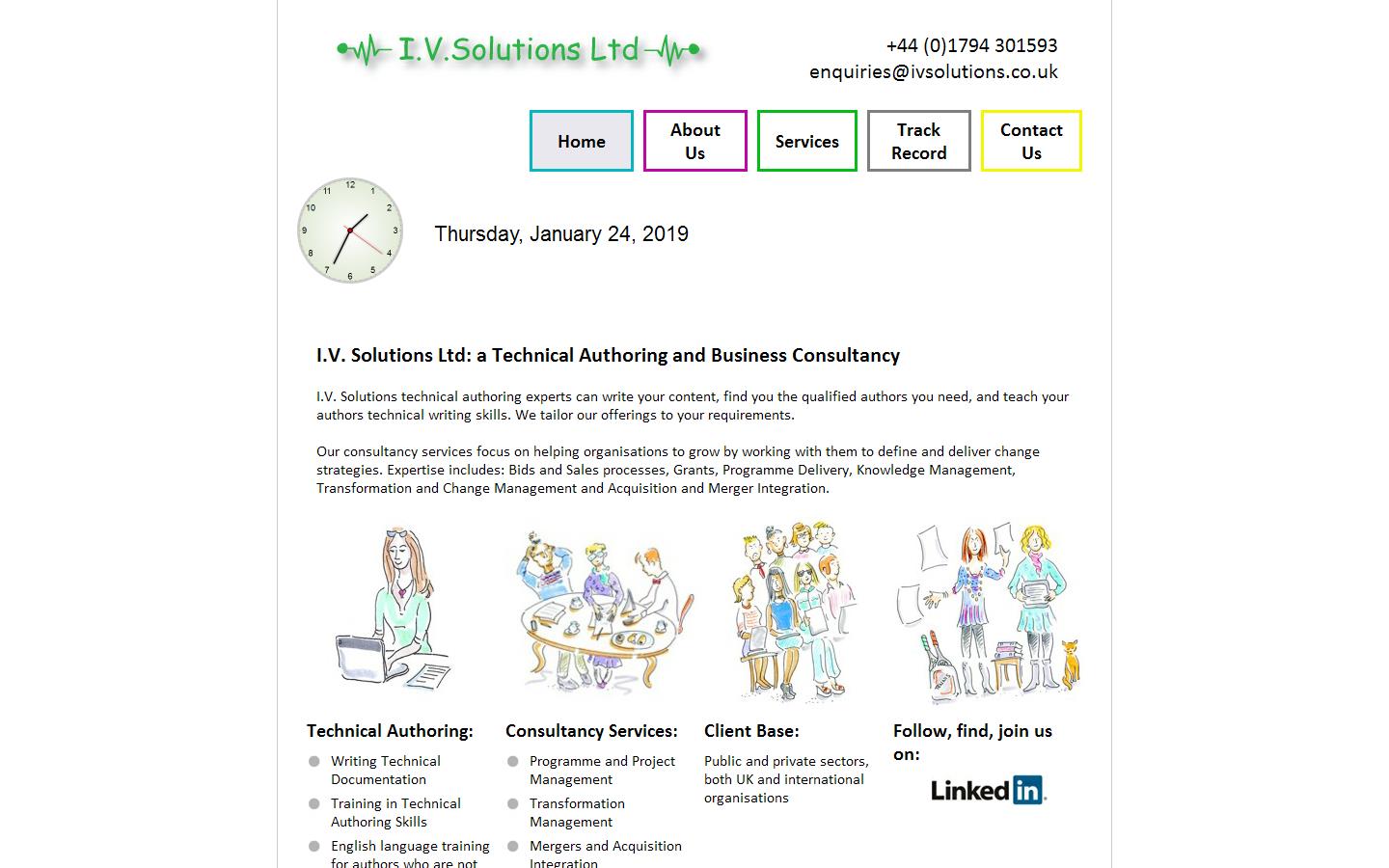 I V Solutions Ltd Website