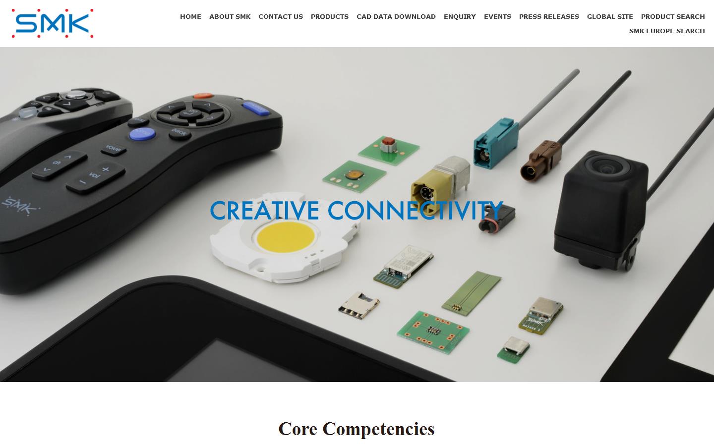 S M K Electronics Europe Ltd Website