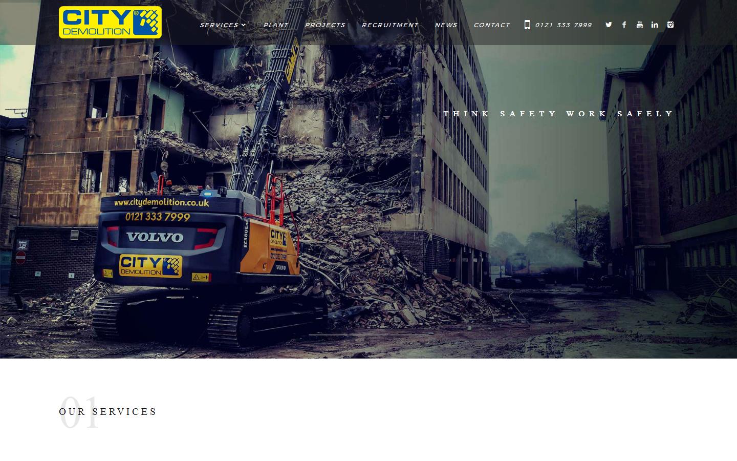 City Demolition Birmingham Ltd Website