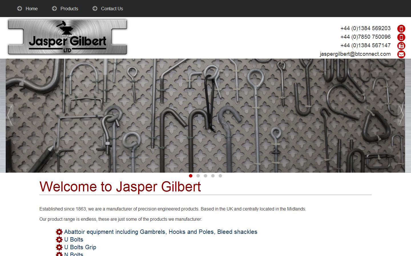 Jasper Gilbert Website