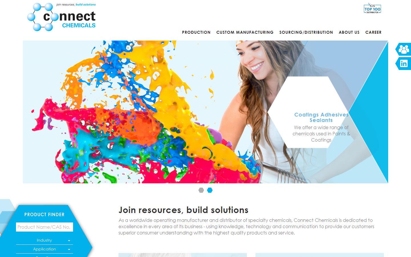 Connect Chemicals UK Ltd Website