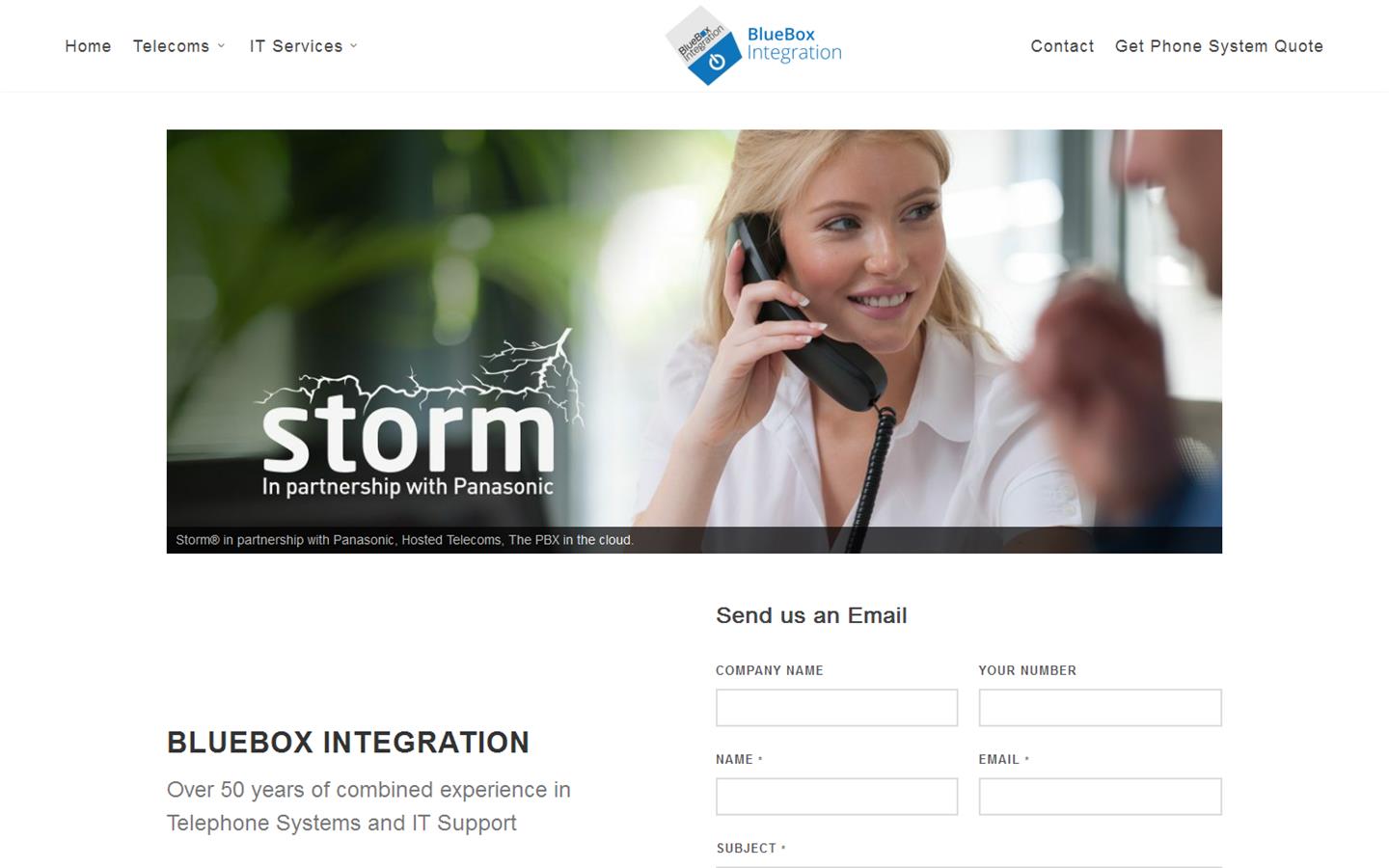 Bluebox Communications Website