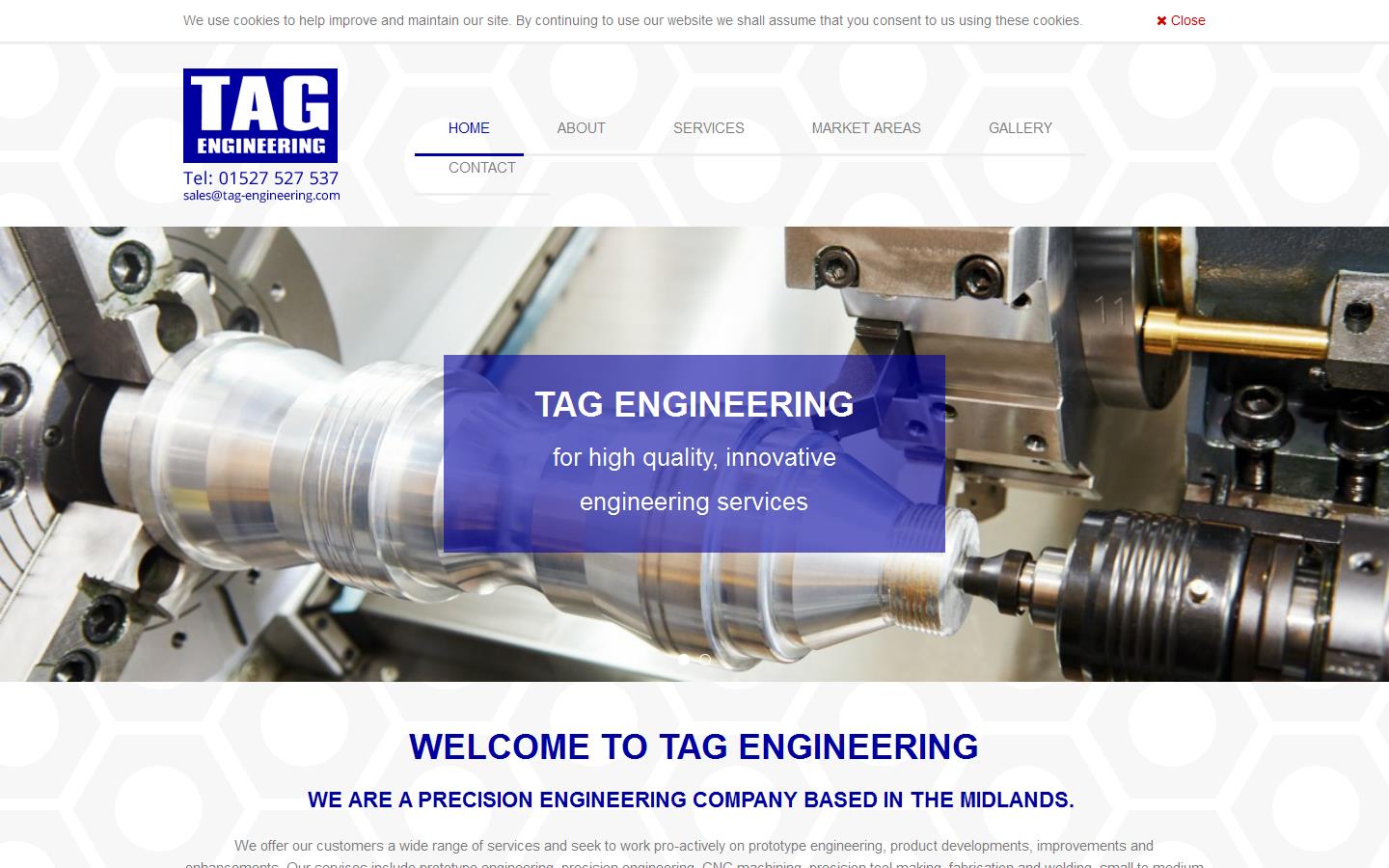 T A G Engineering Website