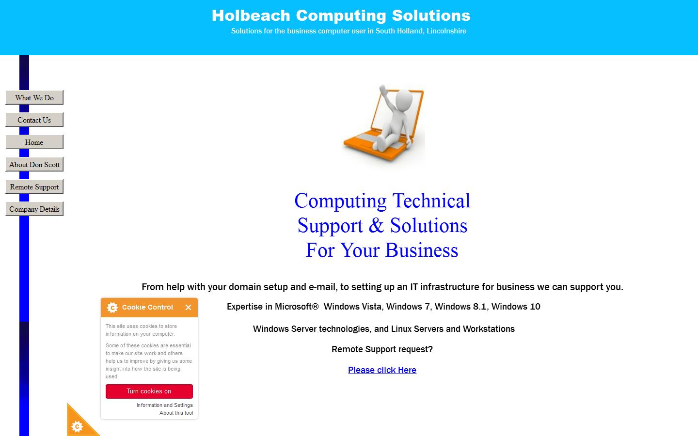 Holbeach Computing Solutions Website