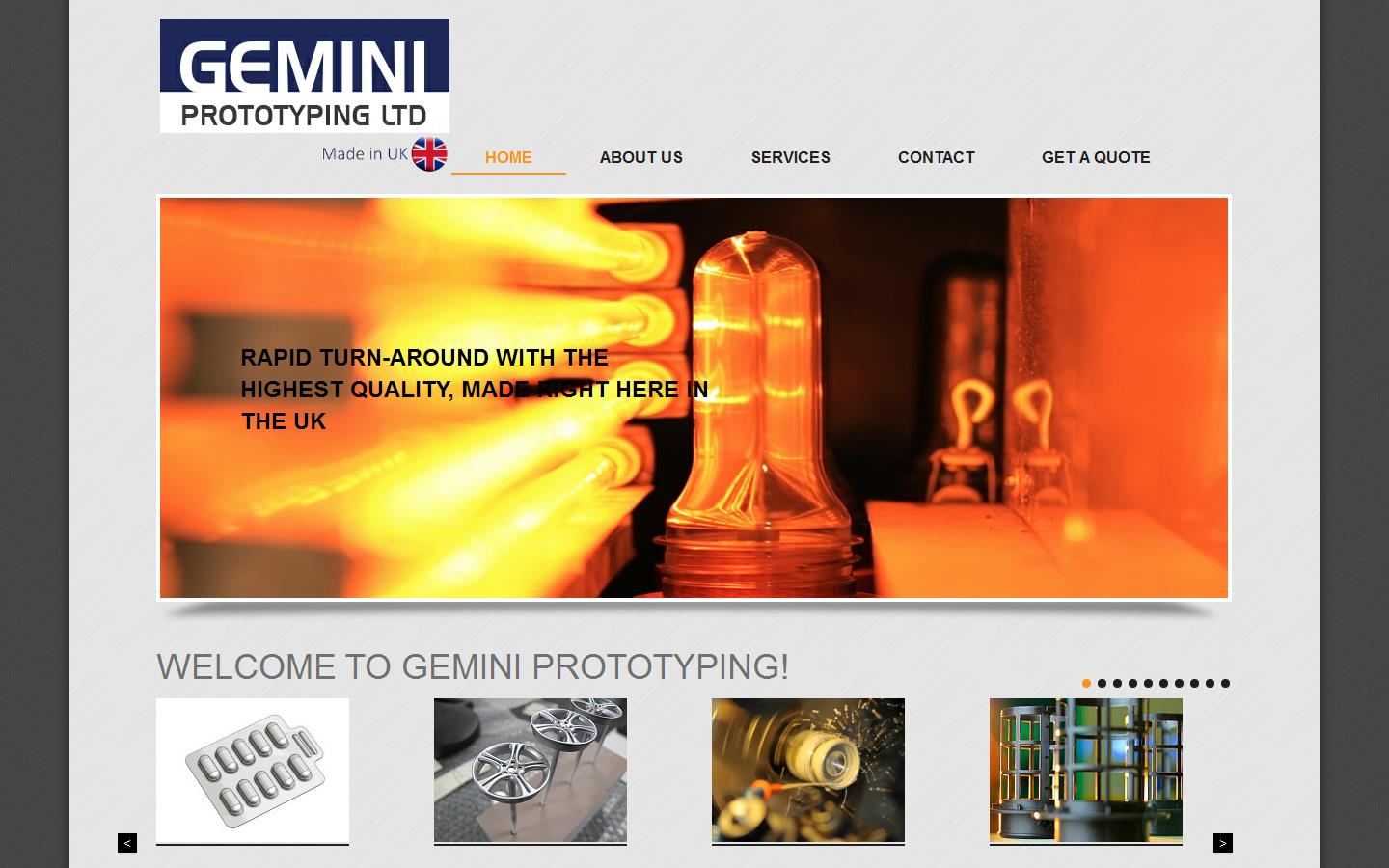 Gemini Prototyping Website