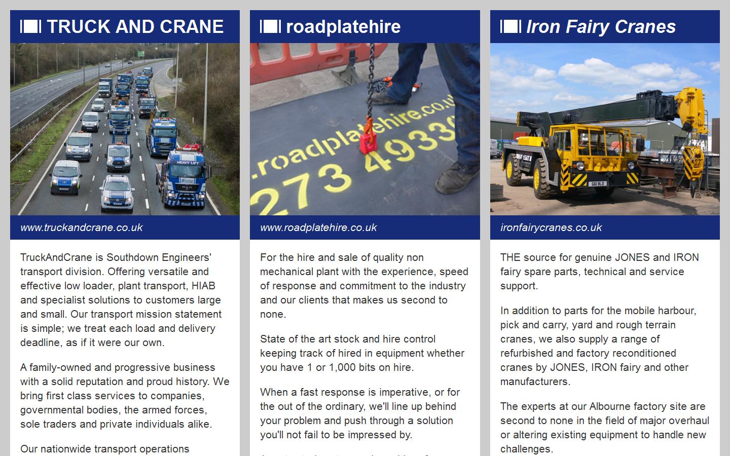 Southdown Engineers Ltd Website