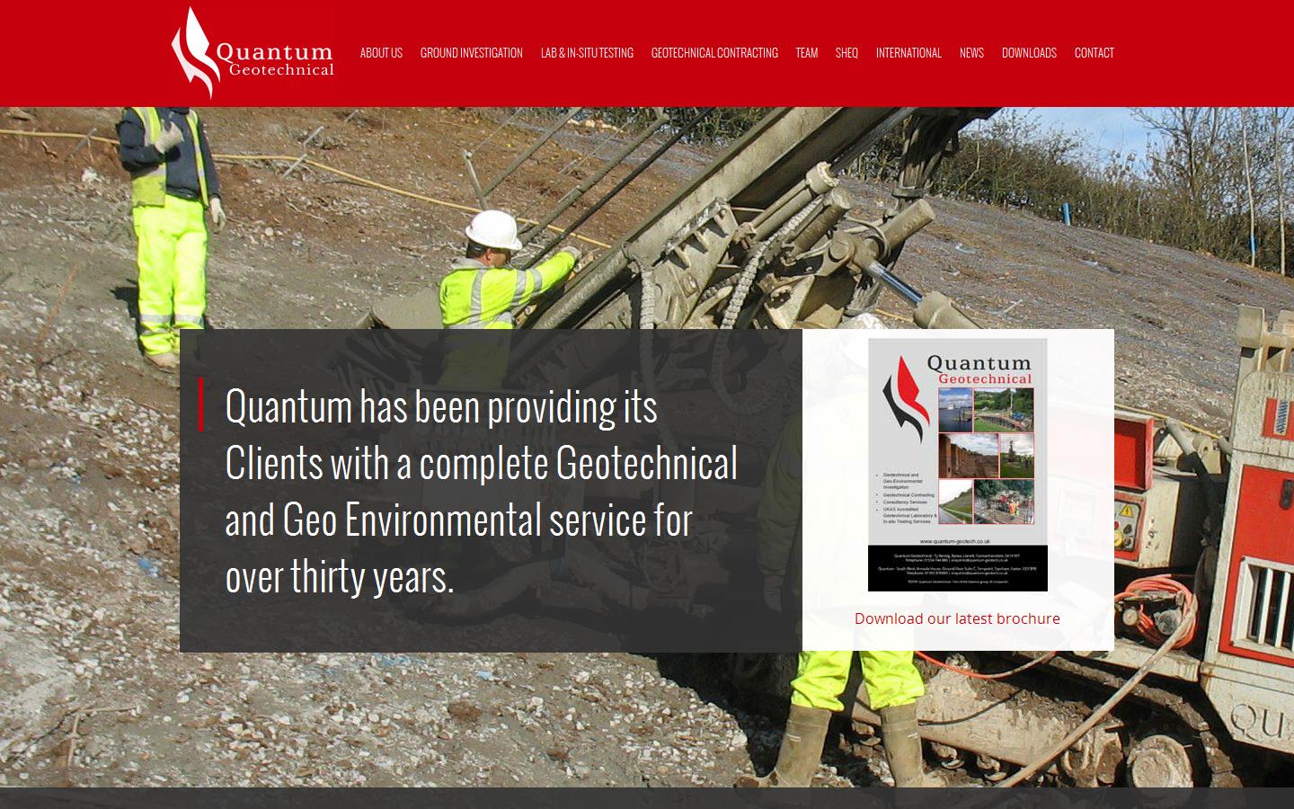 Quantum Geotechnical Website