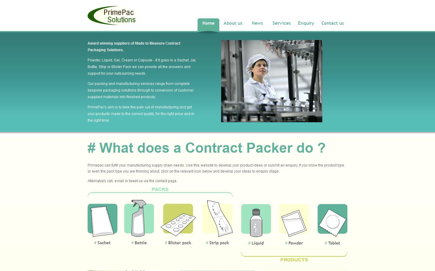 Prime P A C Solutions Website