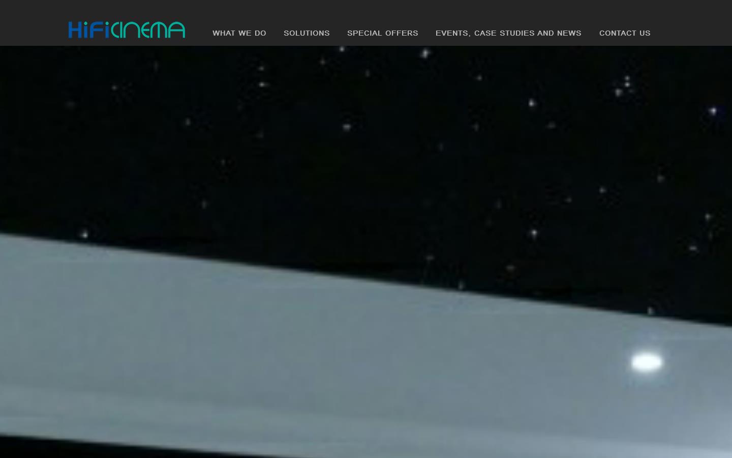 Hi Fi Cinema Website