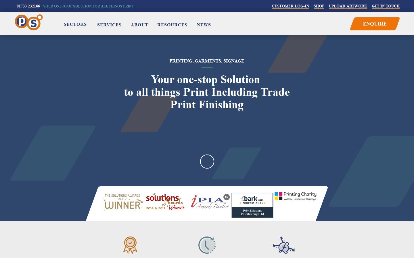 Print Solutions Website