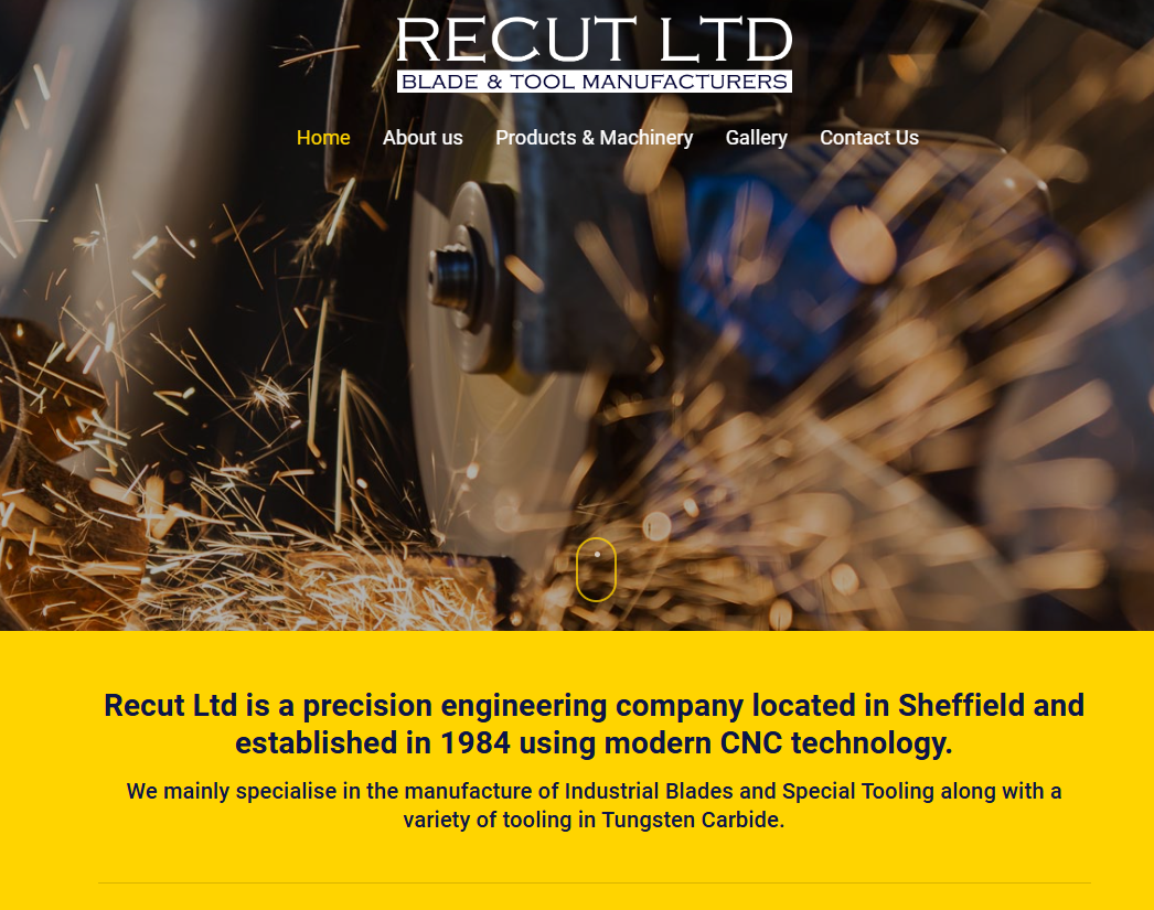 Recut Ltd Website