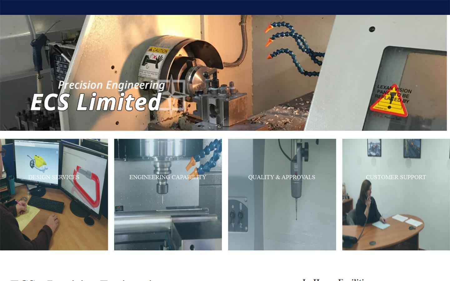 Engineering Control Supplies Ltd Website