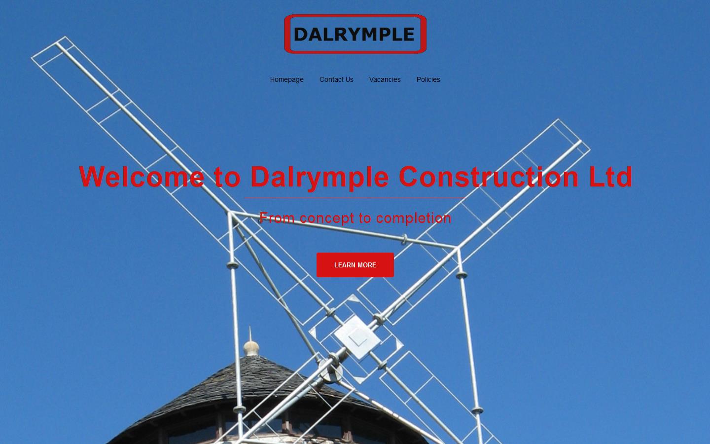 Dalrymple Construction Website