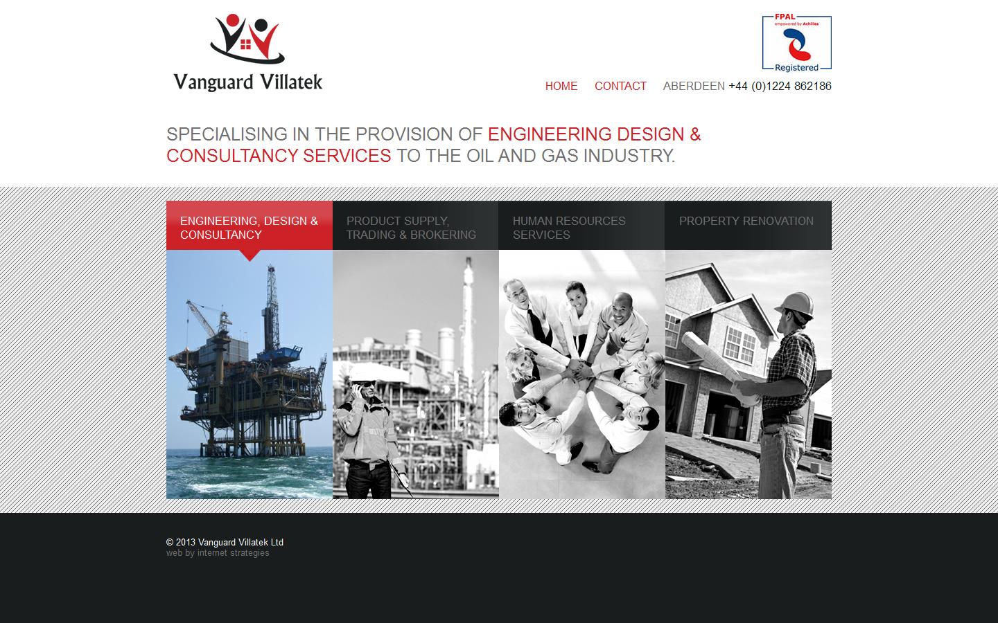 Vanguard Villatek Website