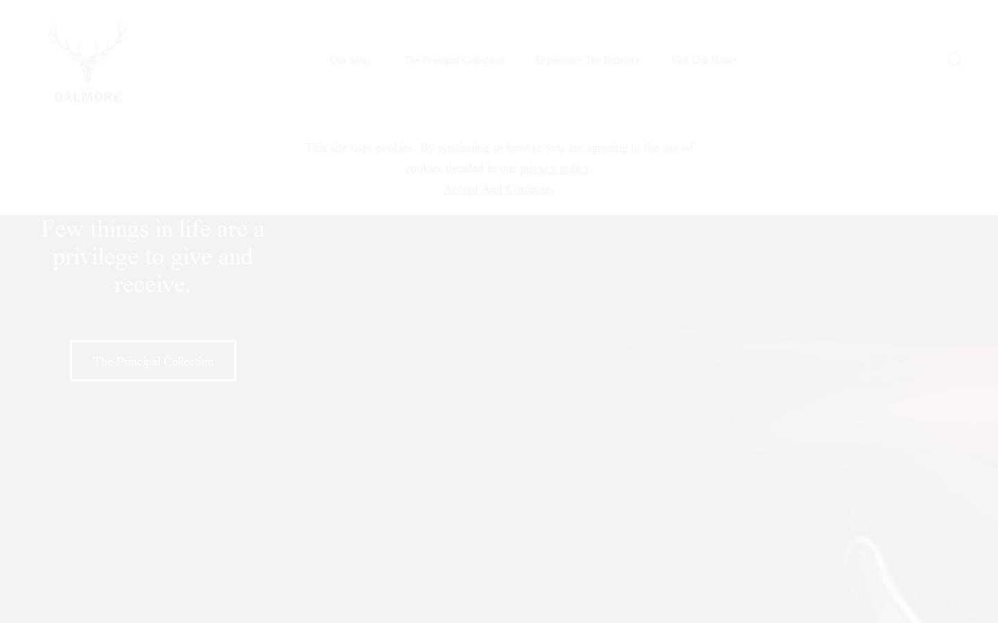 The Dalmore Distillery Website