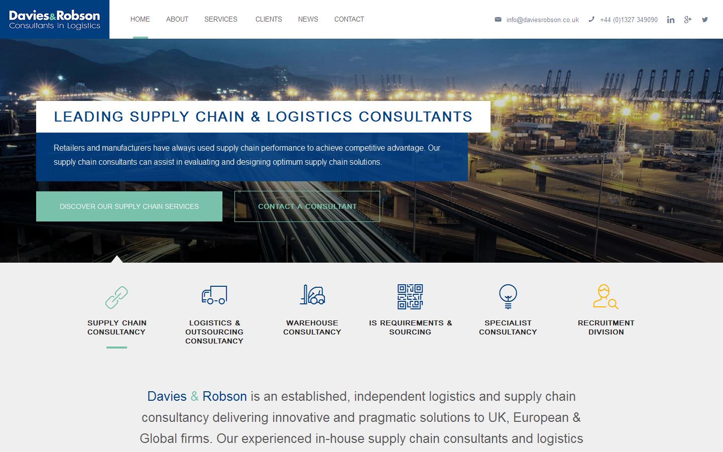 Davies & Robson Website