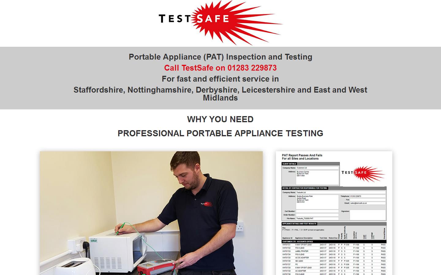 Test Safe Website